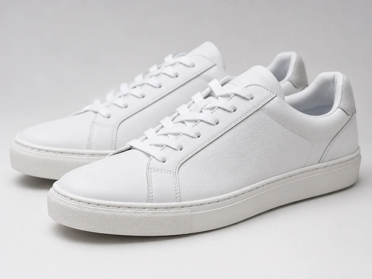 Shoe upper leather footwear application for casual shoes