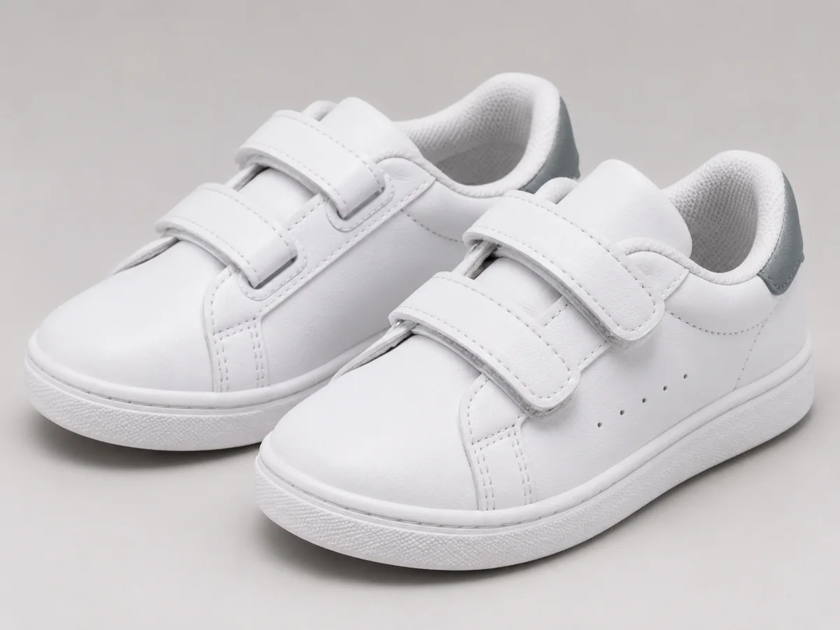 Shoe upper leather footwear application for kids shoes
