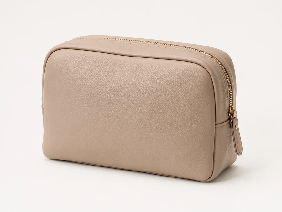 Artificial leather for cosmetic bags and small case applications