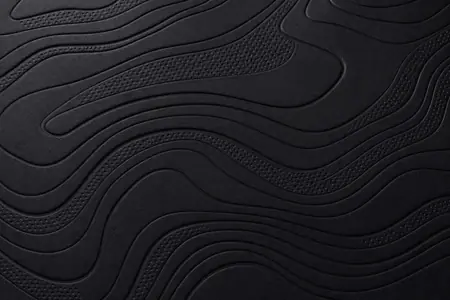 Topographic contour artificial leather texture