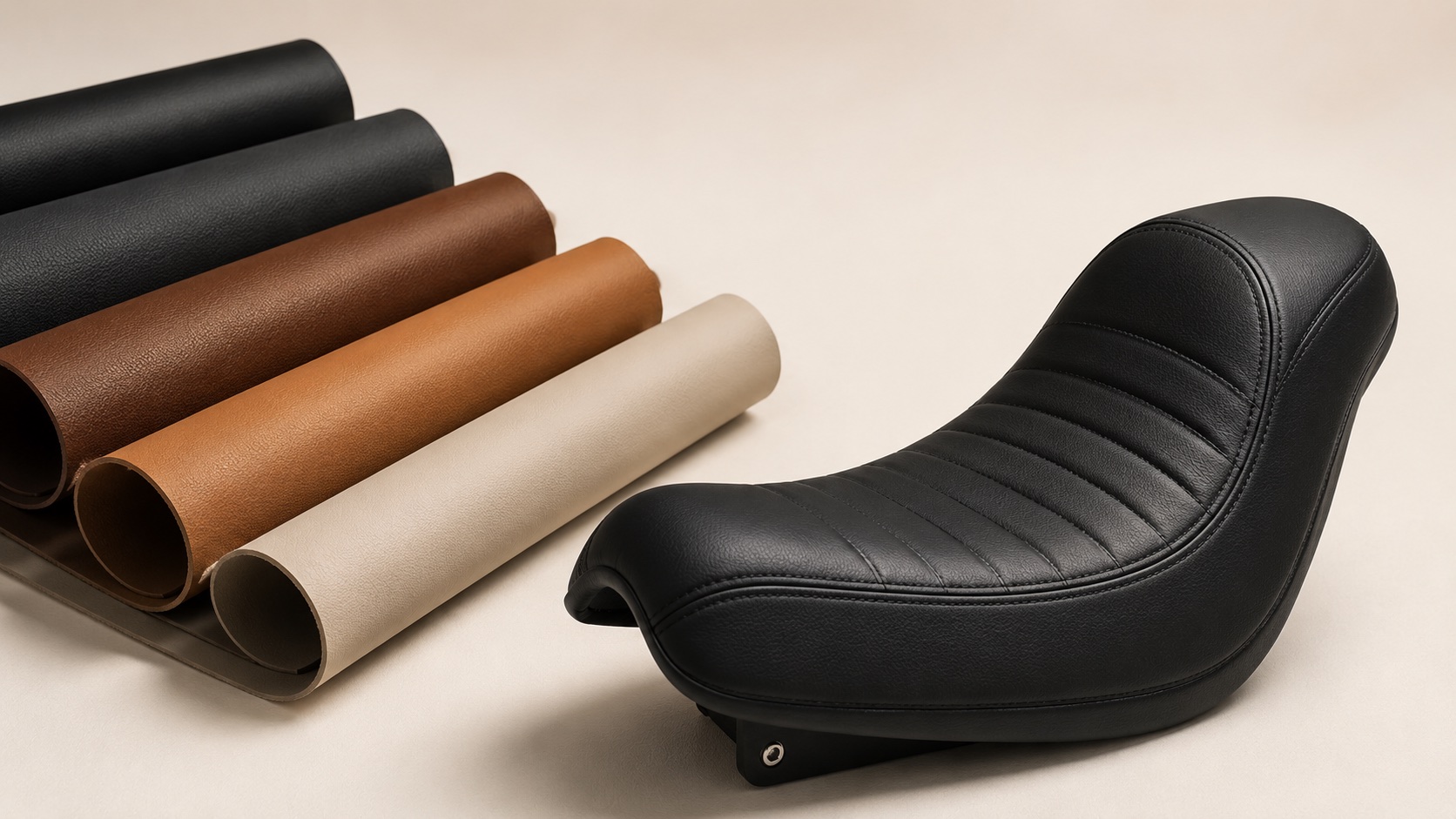 Semi-PU leather process rolls for synthetic leather material development