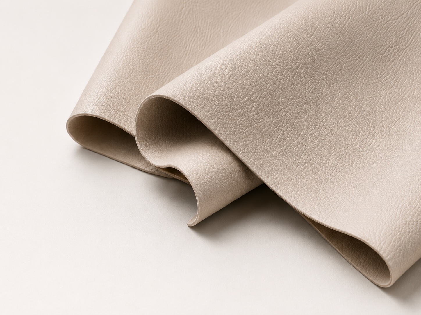 Solvent-free silicone leather material roll for custom artificial leather development